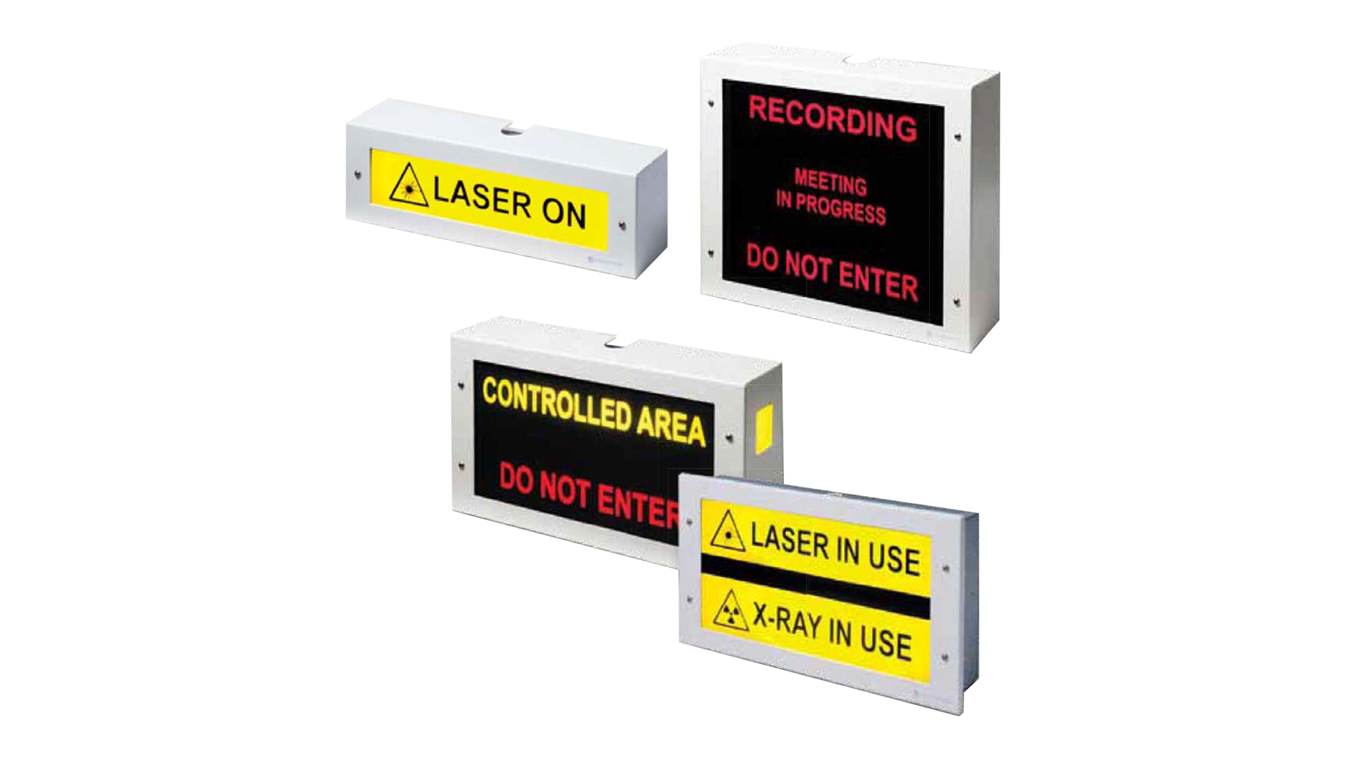 Illuminated Warning Signs Starkstrom